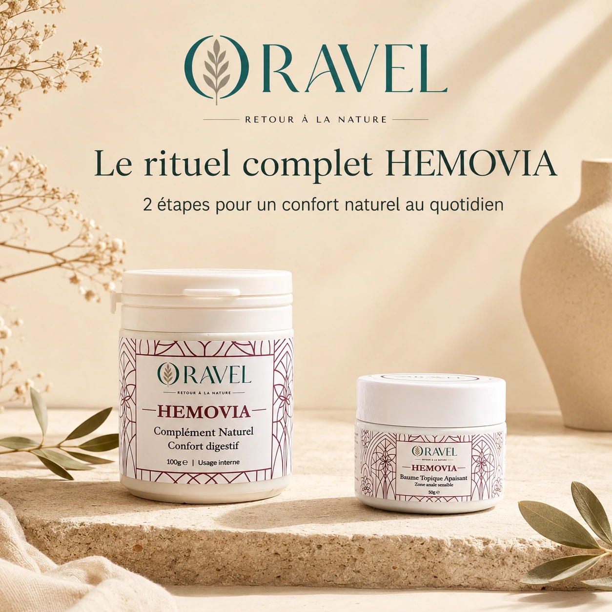 HEMOVIA – Gamme Confort Intestinal & Apaisement Anal