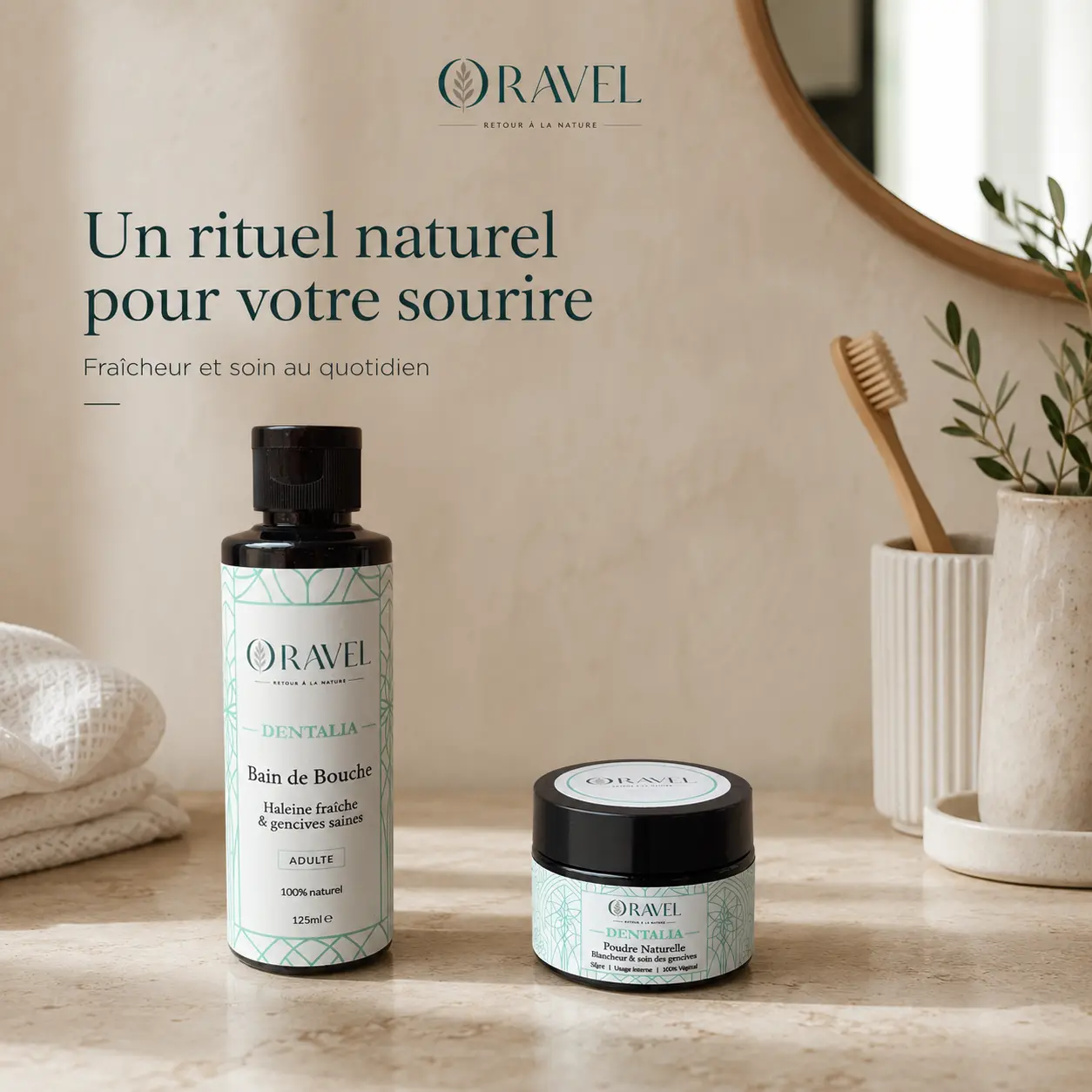 DENTALIA – Gamme Blancheur & Soin des Gencives